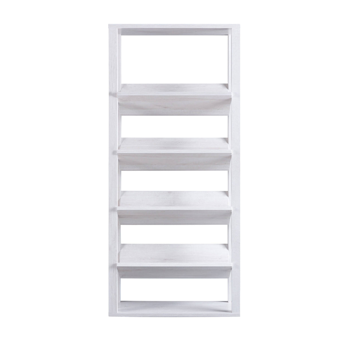 Walnut Oak 5-Shelf Bookcase F705