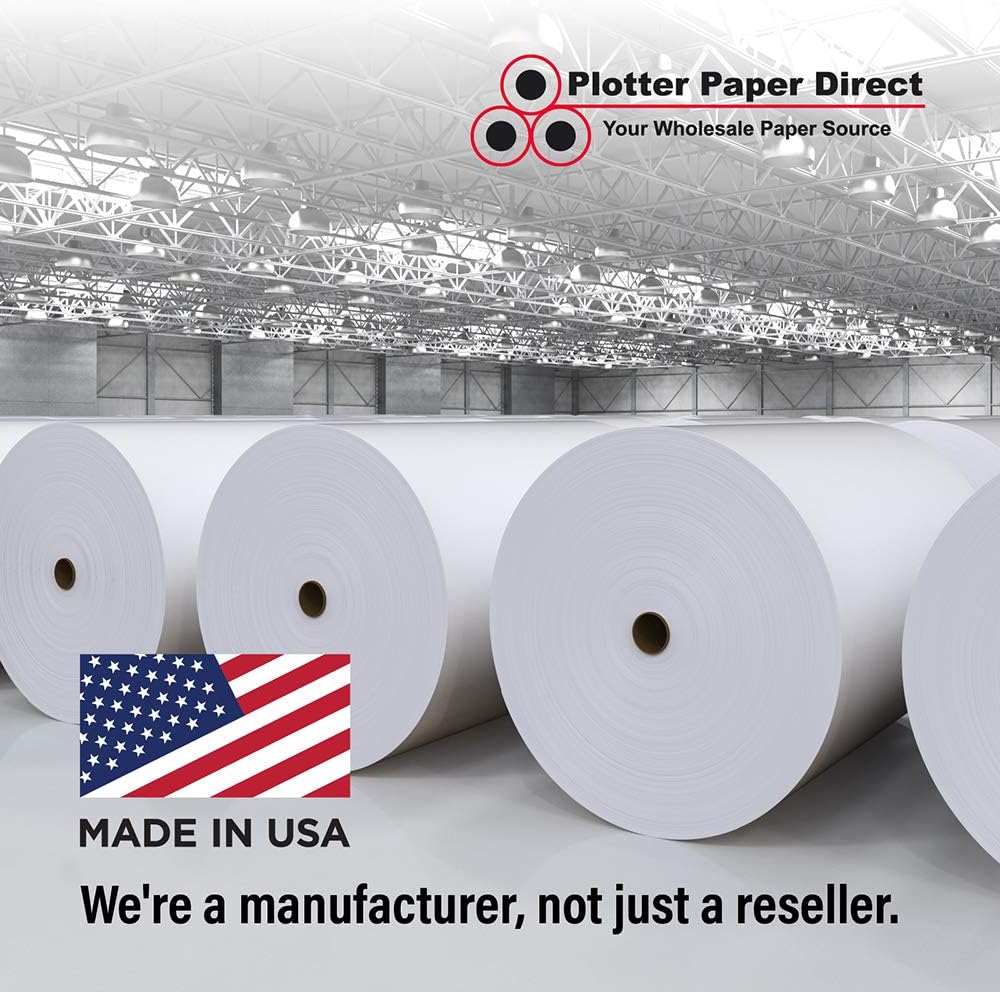 24 x 75' Roll Matte Polyester Canvas C54895