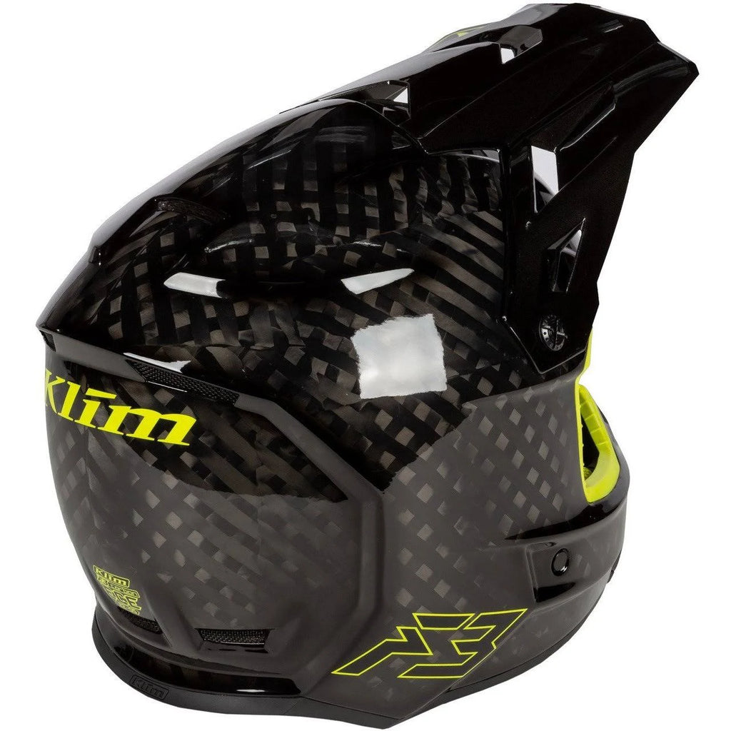 Draft Vivid Blue Carbon Helmet V6997