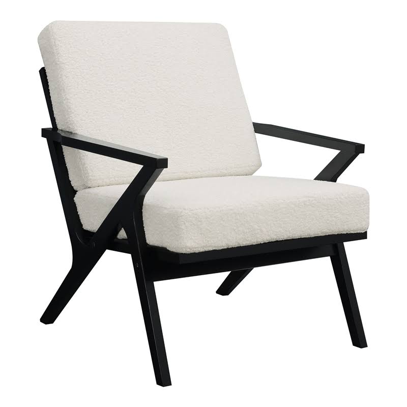 White Wood Frame Chair Z64906