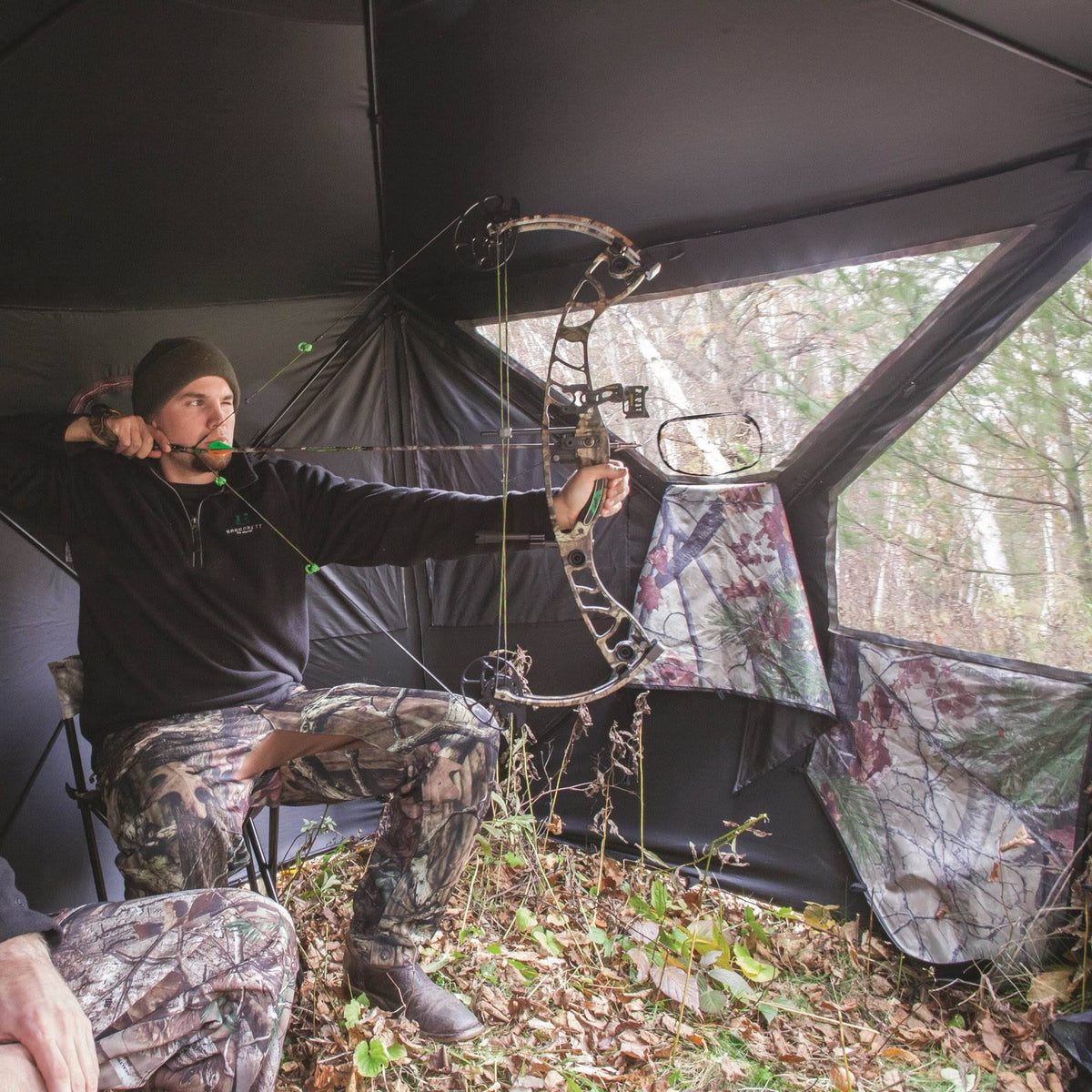 Large Camo Ground Hunting Blind (2 Pack) O562286