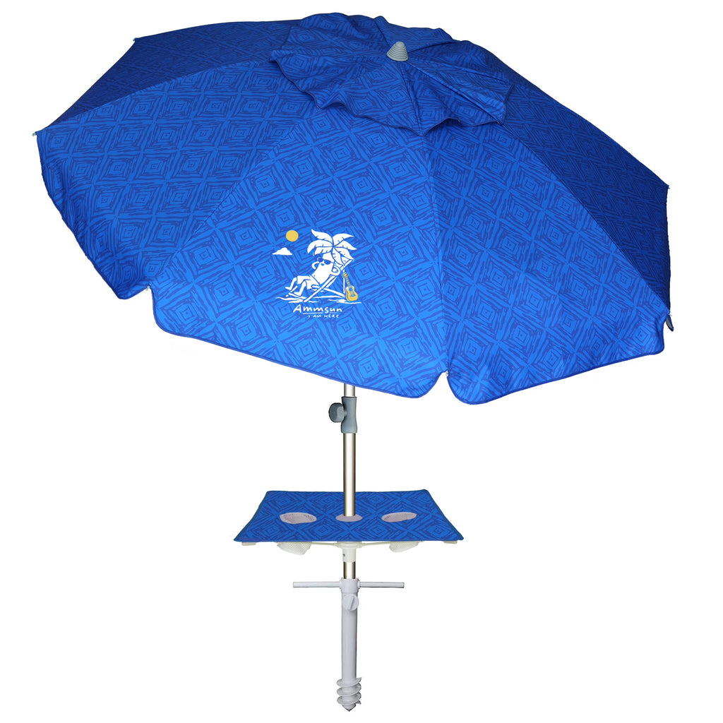 6.5ft Beach Umbrella with Sand Anchor E76002