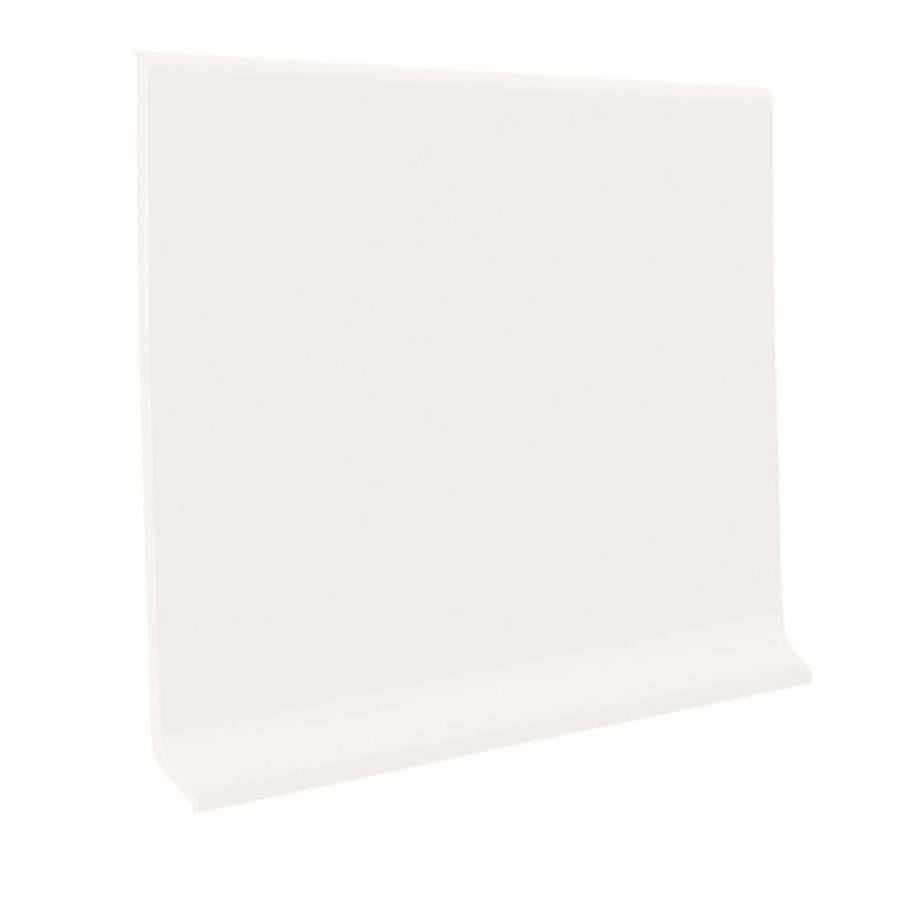 6-In W x 120-Ft L Arctic White Thermoplastic Rubber Wall Base Z191407