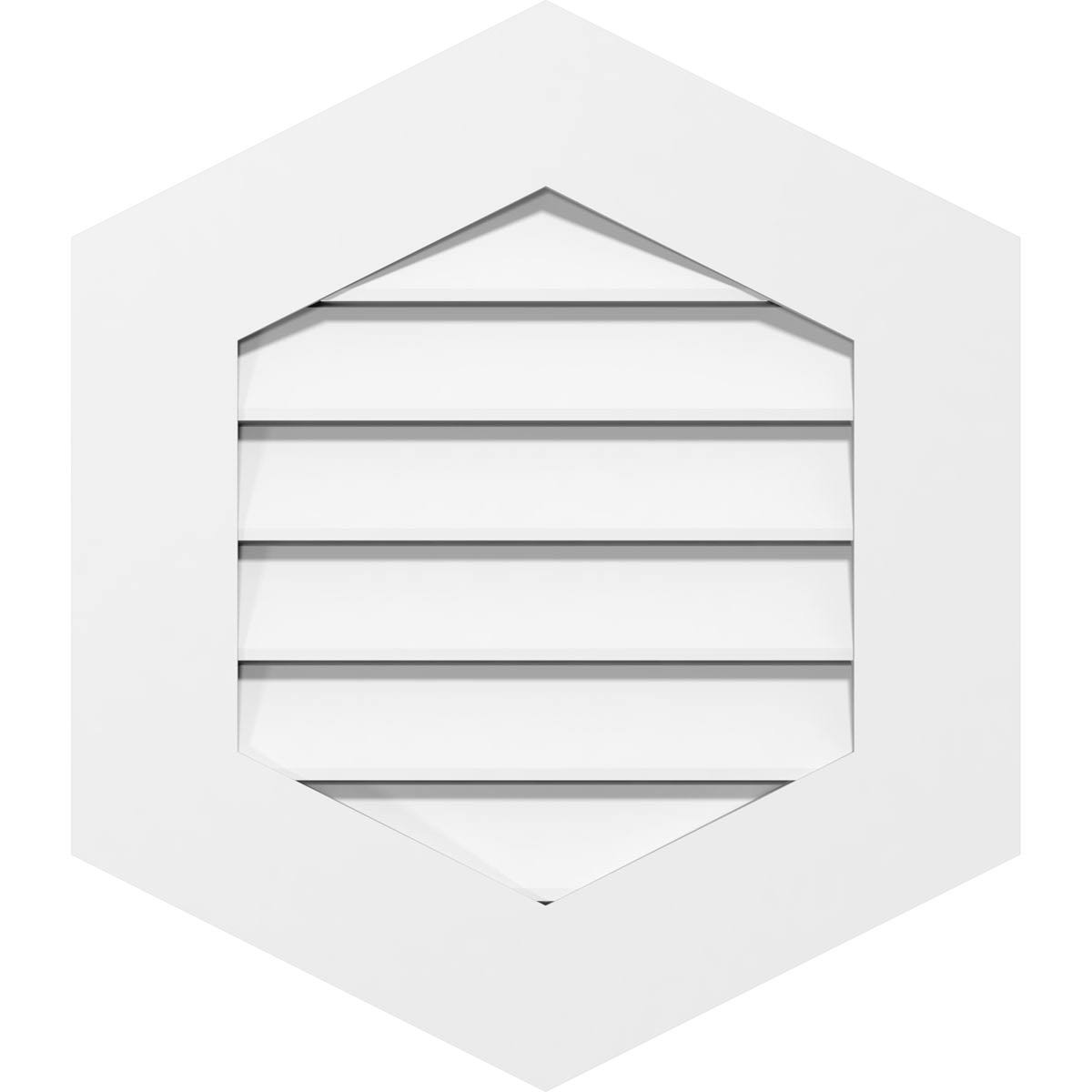 PVC Gable Vent Z758
