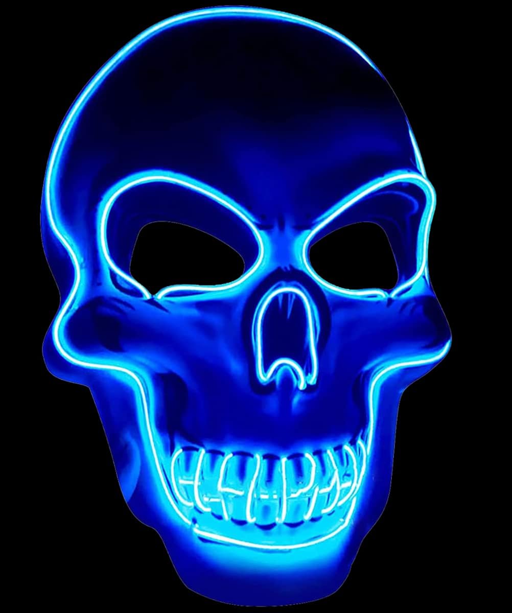 Halloween LED Light up Masks, Pack of 2 M9941