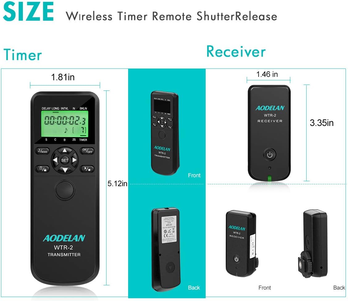 Wireless Shutter Release Camera Remote Control O957261