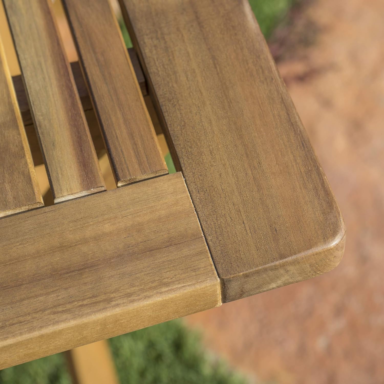 Acacia Wood Foldable Dining Table V20526