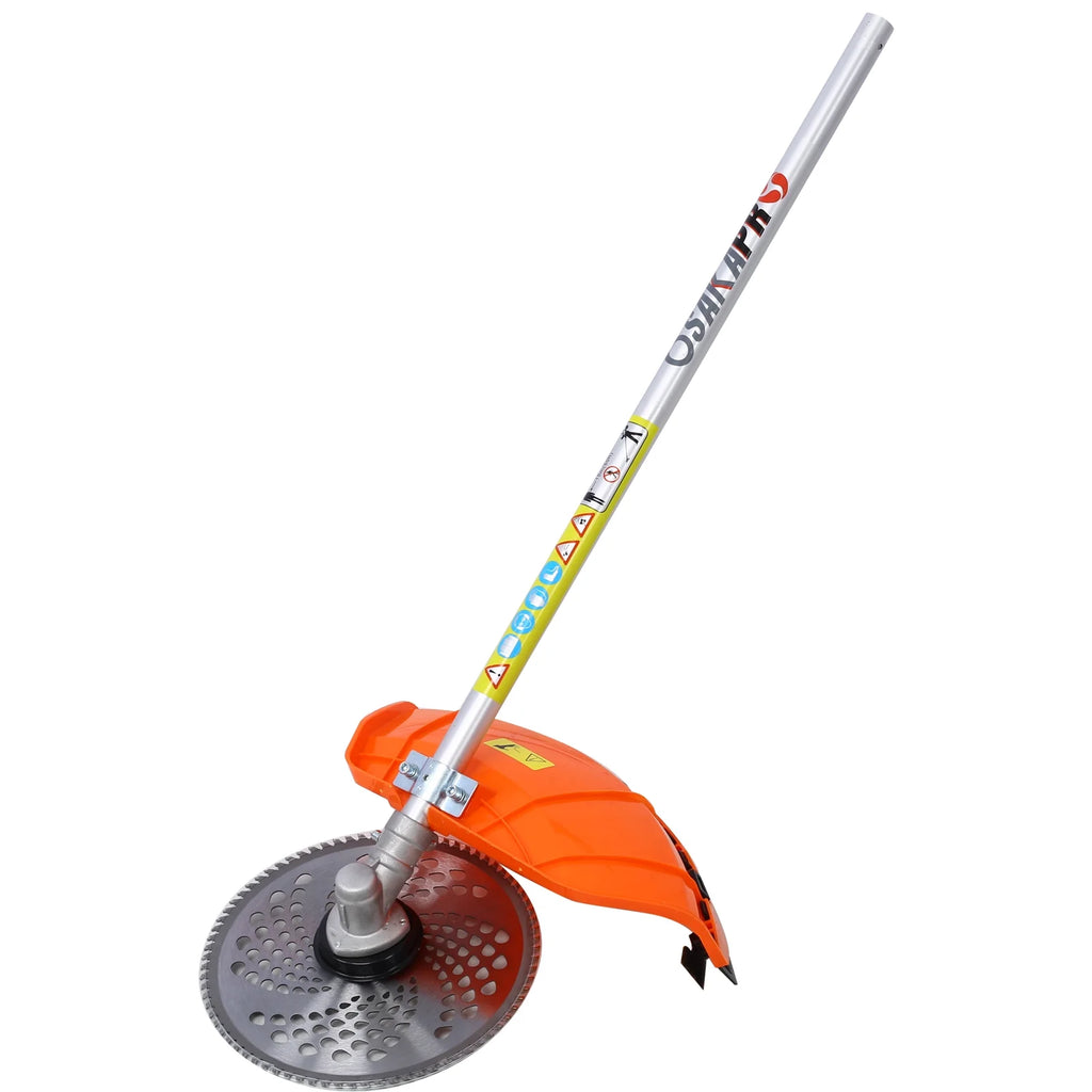 10 in 1 52CC 2-Cycle Garden Tool System with Pole Saw, Hedge Trimmer, Grass Trimmer, and Brush Cutter W199754