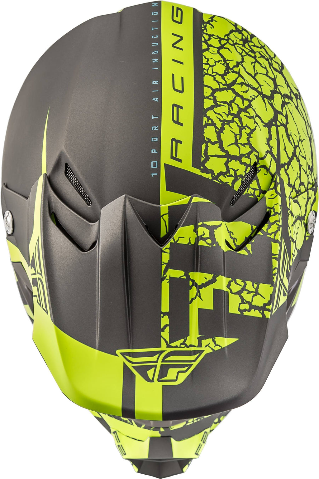Matte Grey/Hi-Vis F2 Carbon Helmet R296149
