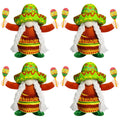 Set of 4 Doll Ornaments B2979