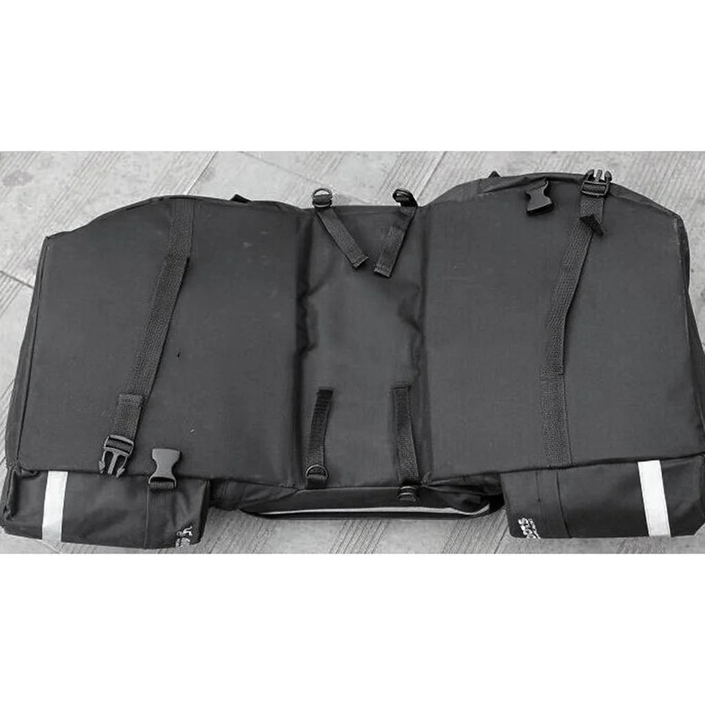 43L Rear Pannier Cargo Saddle Bags With Cover I30361
