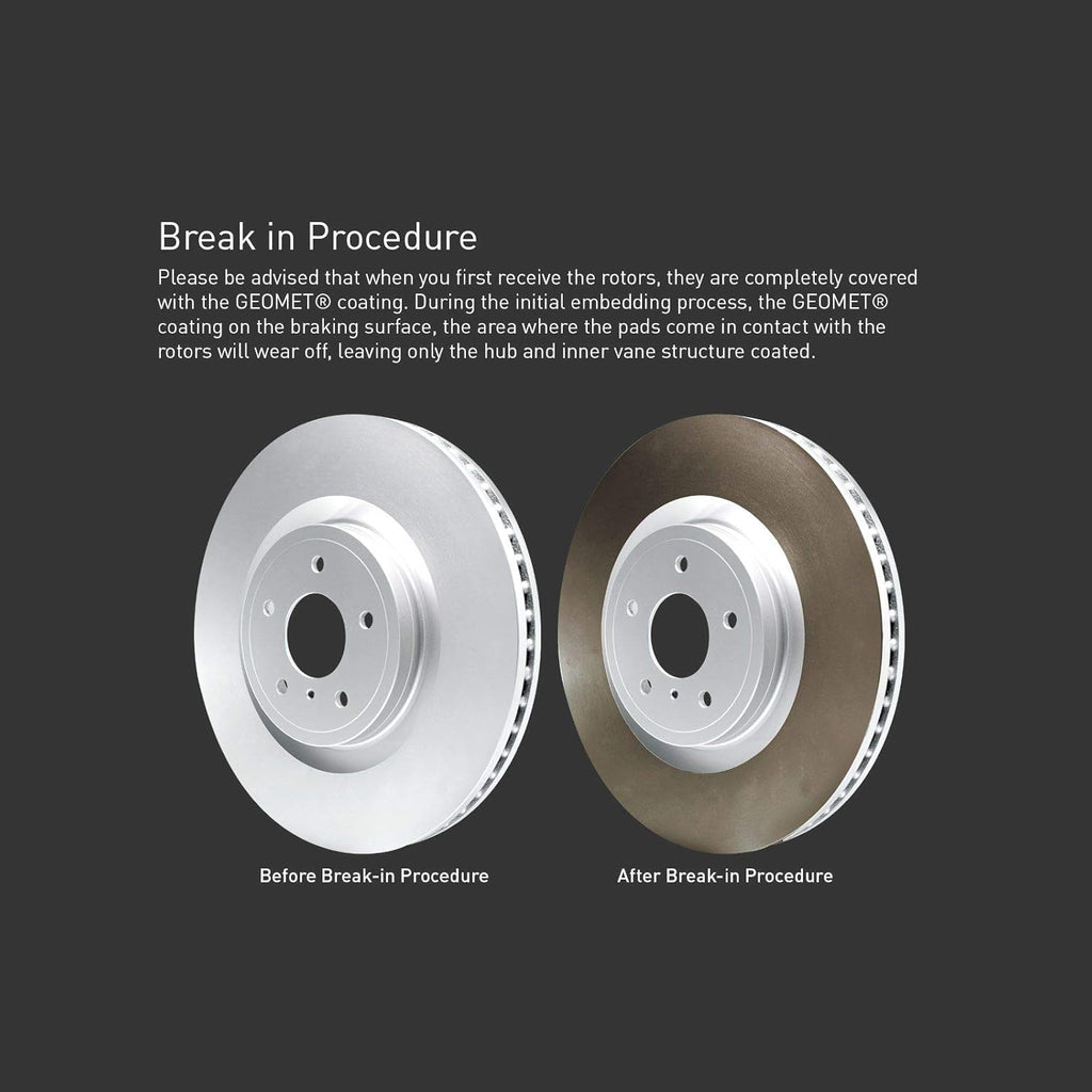 Carbon Brake Rotors with Pads and Hardware Kit E292