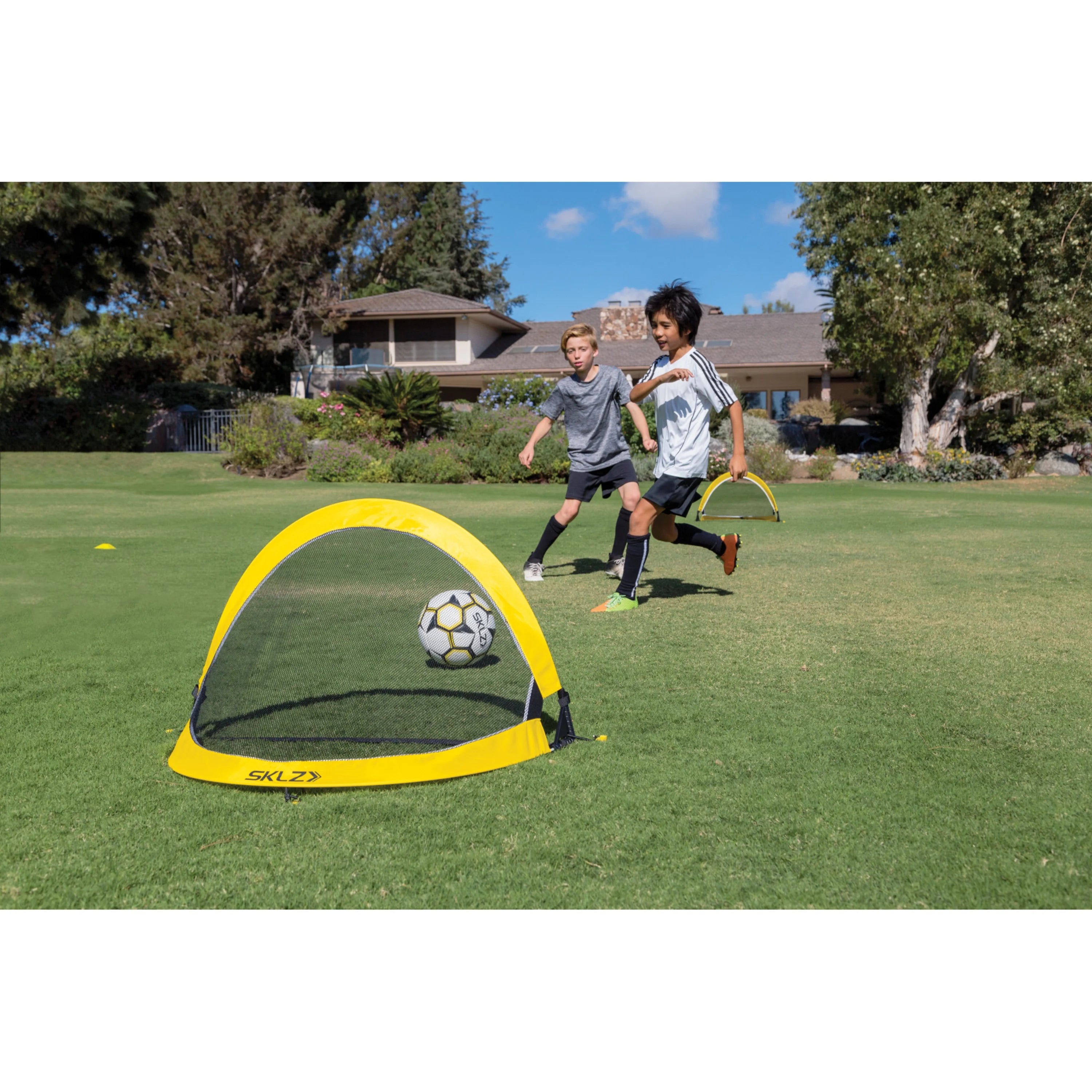 Pop-up Soccer Goal, Set of Two T2636