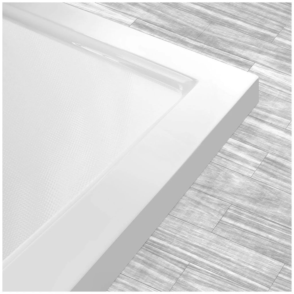 60 x 36 Left Double Threshold Shower Pan Base Wall Corner Left Drain O761111