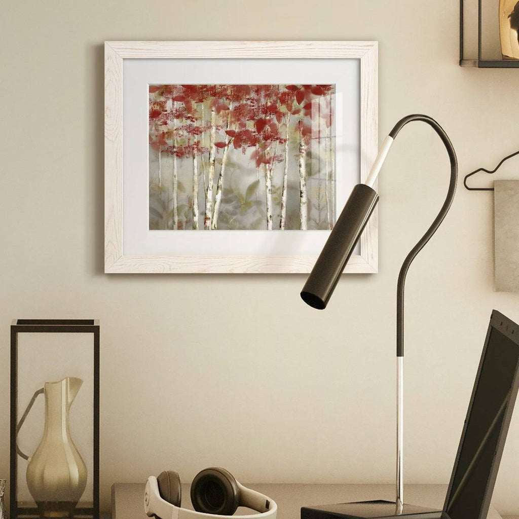 Framed Print 31X44 White T549