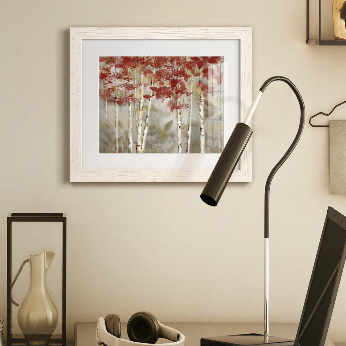 Framed Print 31X44 White T549