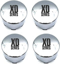 4 Pack Chrome Push Thru Center Cap W95415