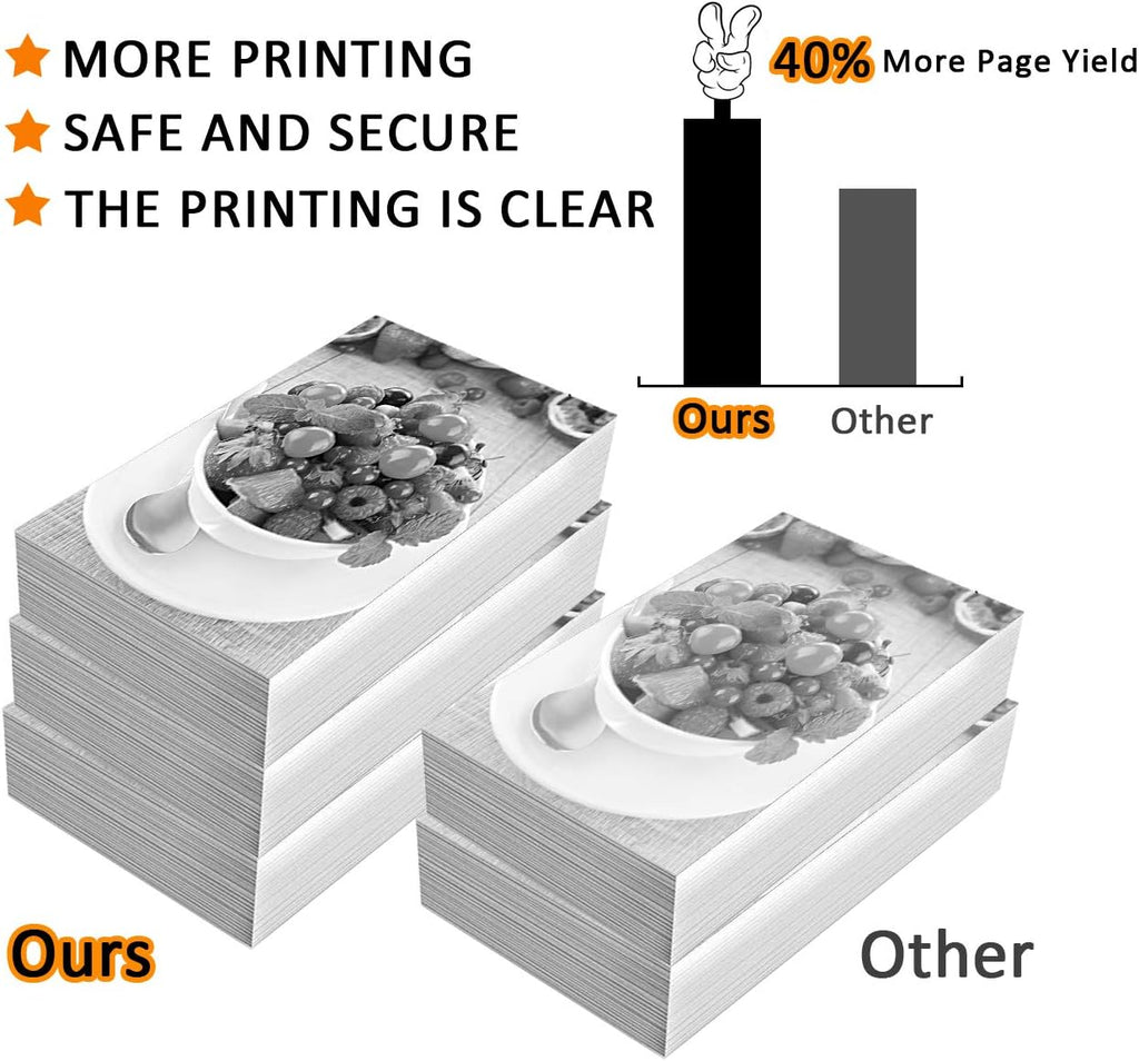 2 - Pack Toner Cartridge & Drum Replacement for Xerox Phaser 3260 Printer B915271
