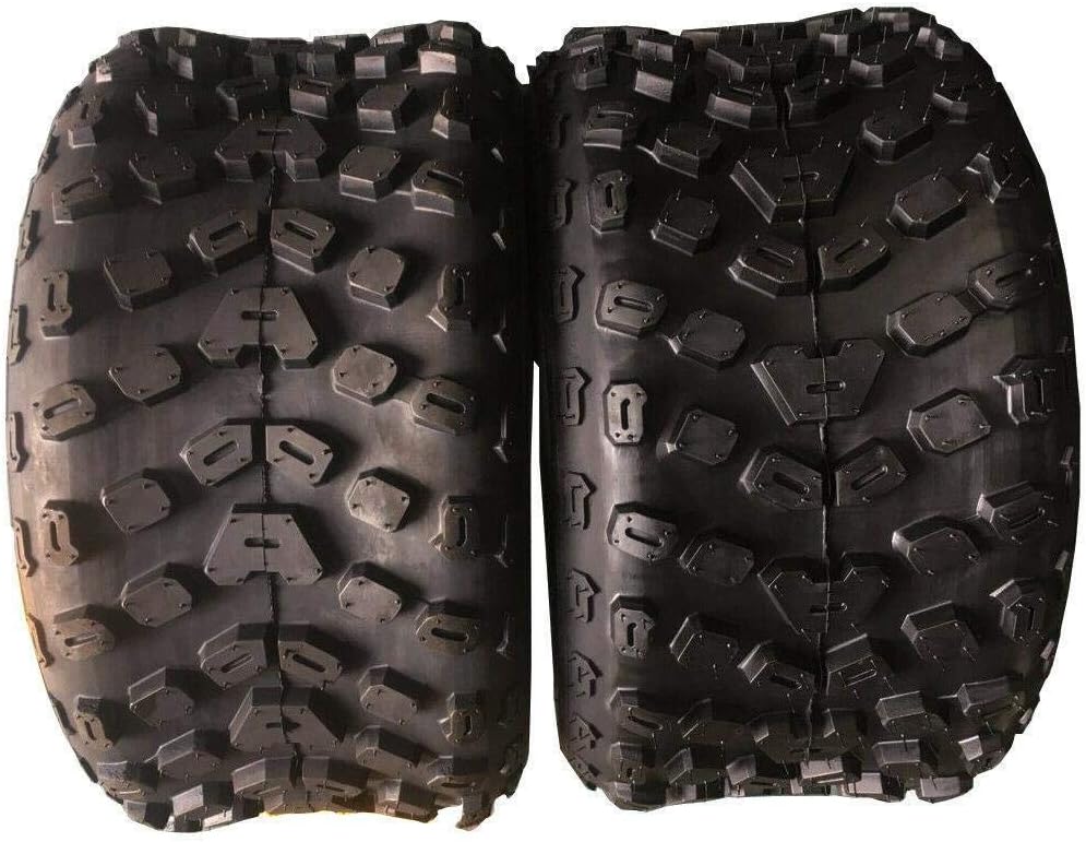 Set of 2 22x11-10 Tubeless ATV Tires M620448