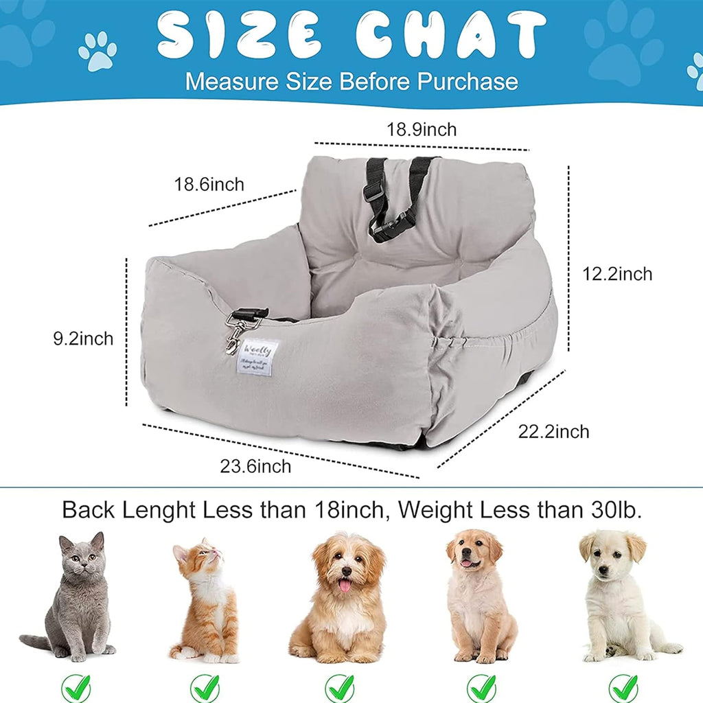 Dog Booster Seat for Small Medium Large Dogs Cats, Pack of 2 T369