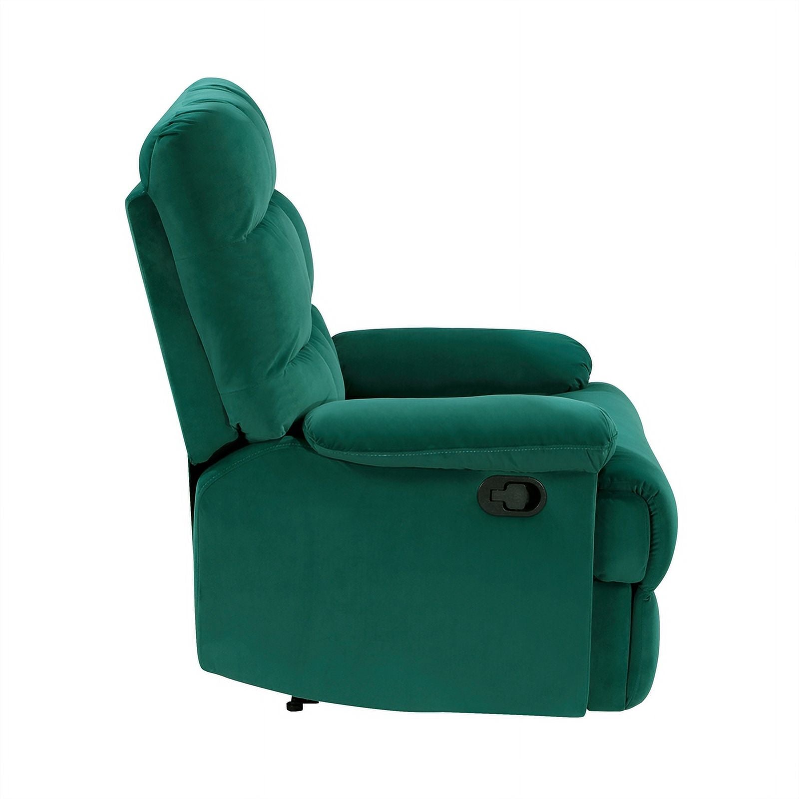 Green Velvet Manual Recliner X60891