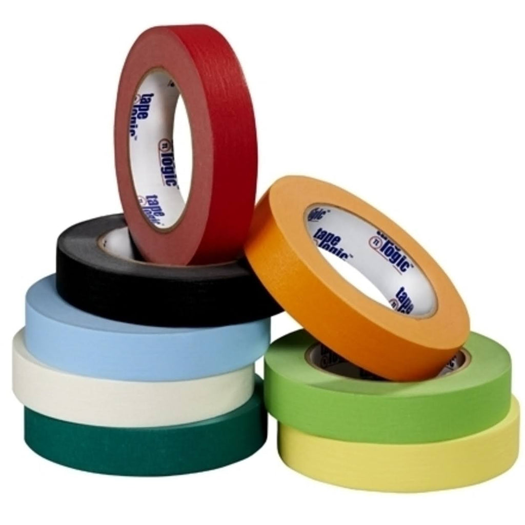 1x22 x 60 yds Yellow Masking Tape, 12/Case L396170