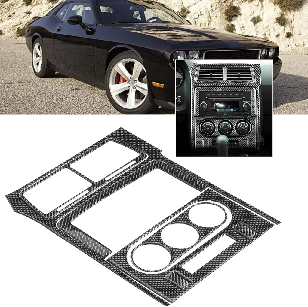 Carbon Fiber AC Control Panel Trim for Dodge Challenger A5778