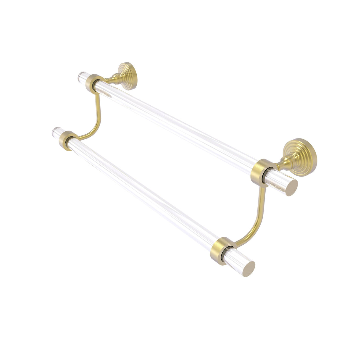 36 in. Double Towel Bar Satin Brass A80604