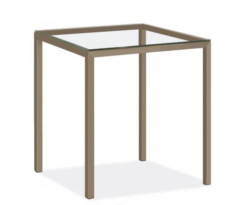 Clear Tempered Glass Patio Bar Table X825893