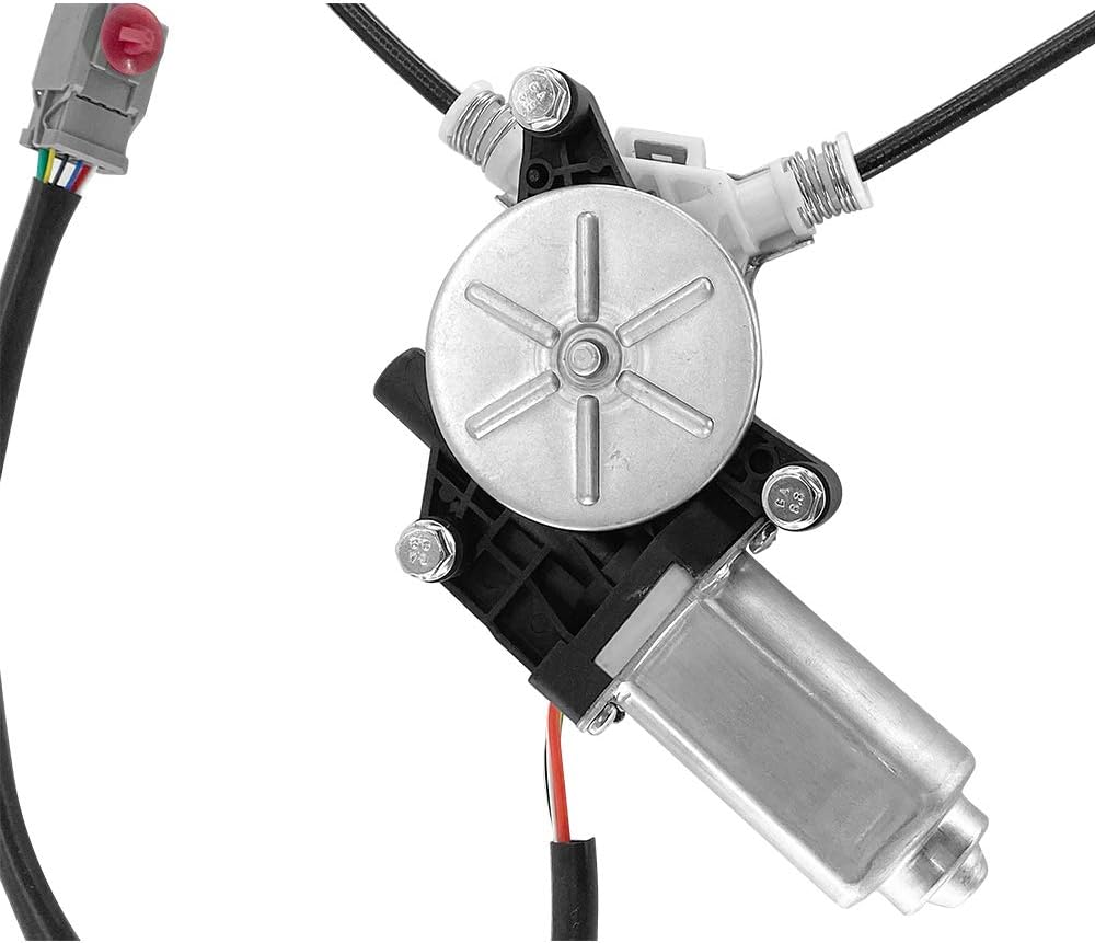 Front Driver Side Power Window Regulator with Motor Assembly for Honda Element 2003-2010 Pack of 2 L4520