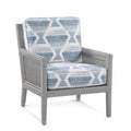 Gray Textured Performance Wide Armchair Q2480