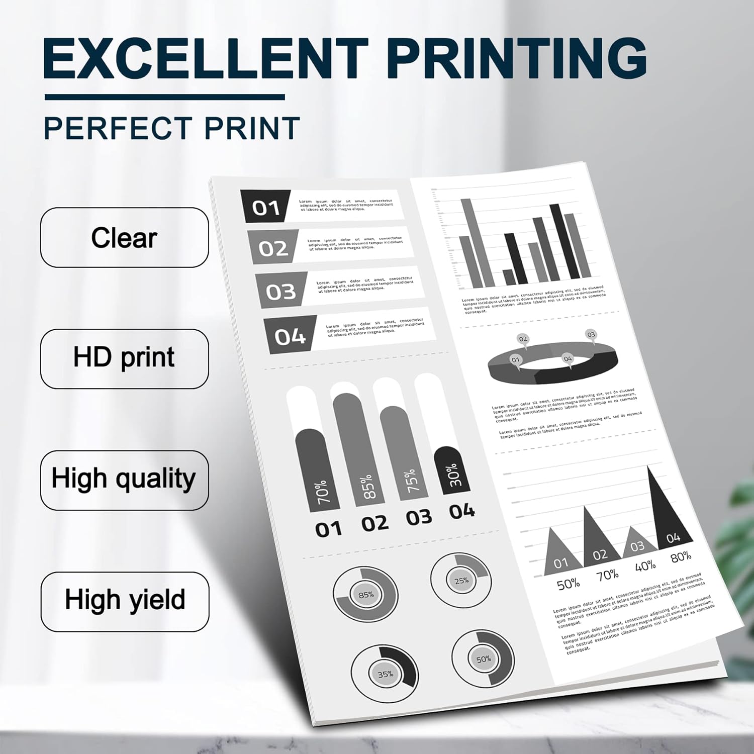Black Toner Cartridge (1 Pack) D235
