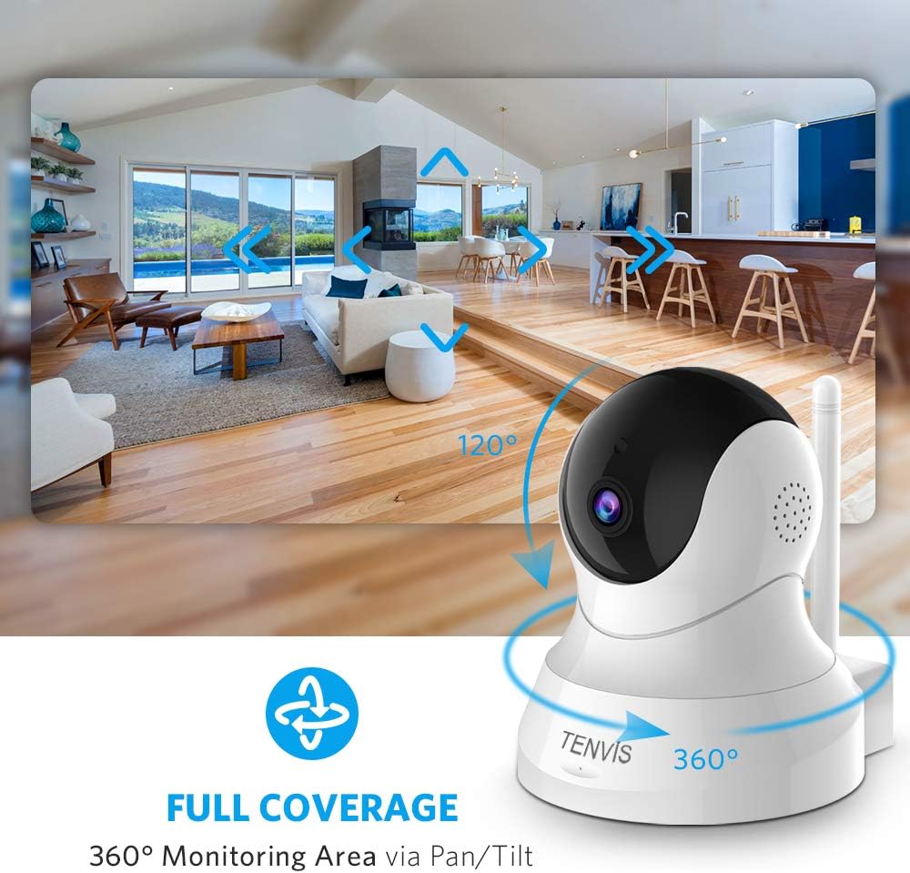 Home Camera with 2-Way Audio and Motion Detection P868
