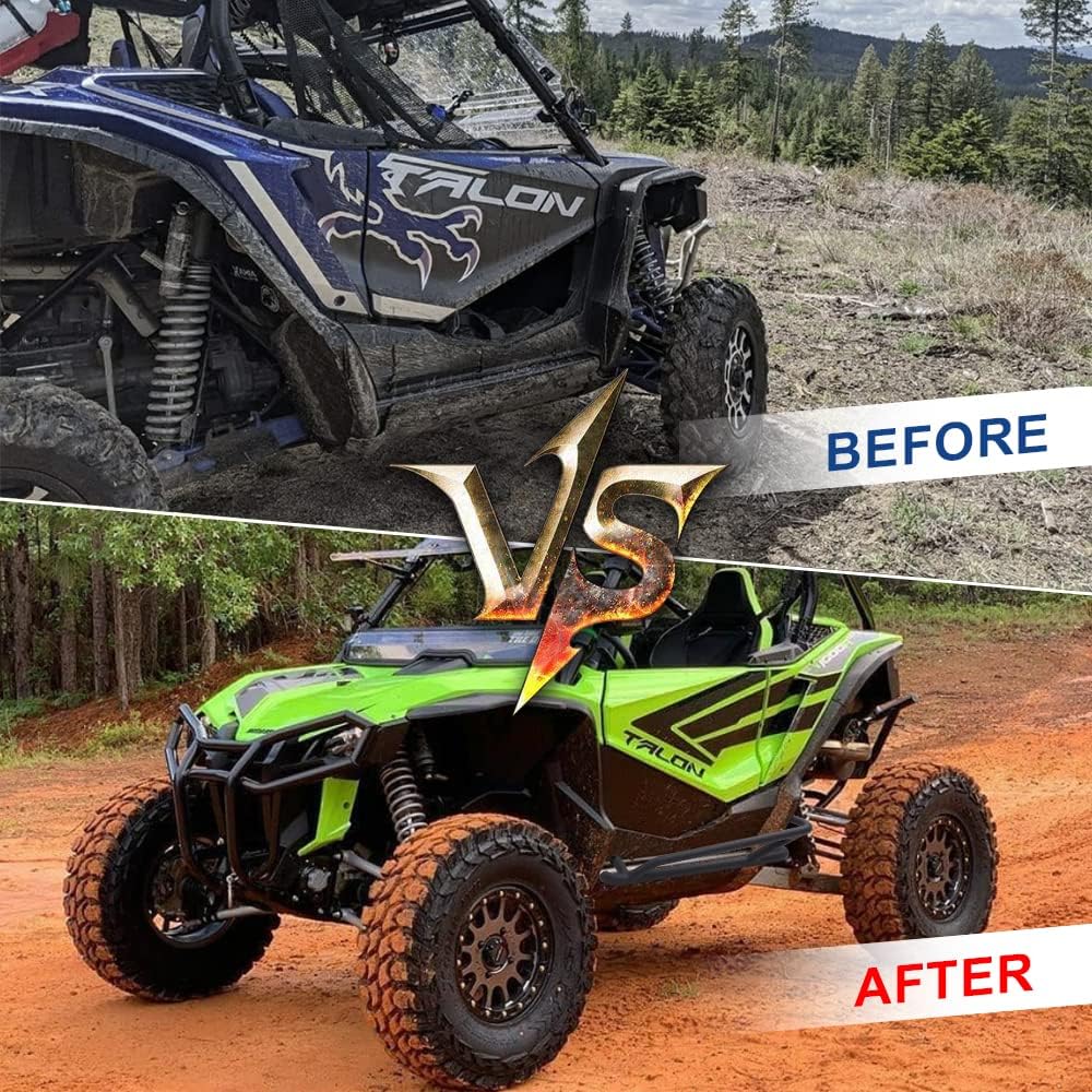 Nerf Bars Rock Sliders with Wrinkle Black Powder Coating W25239