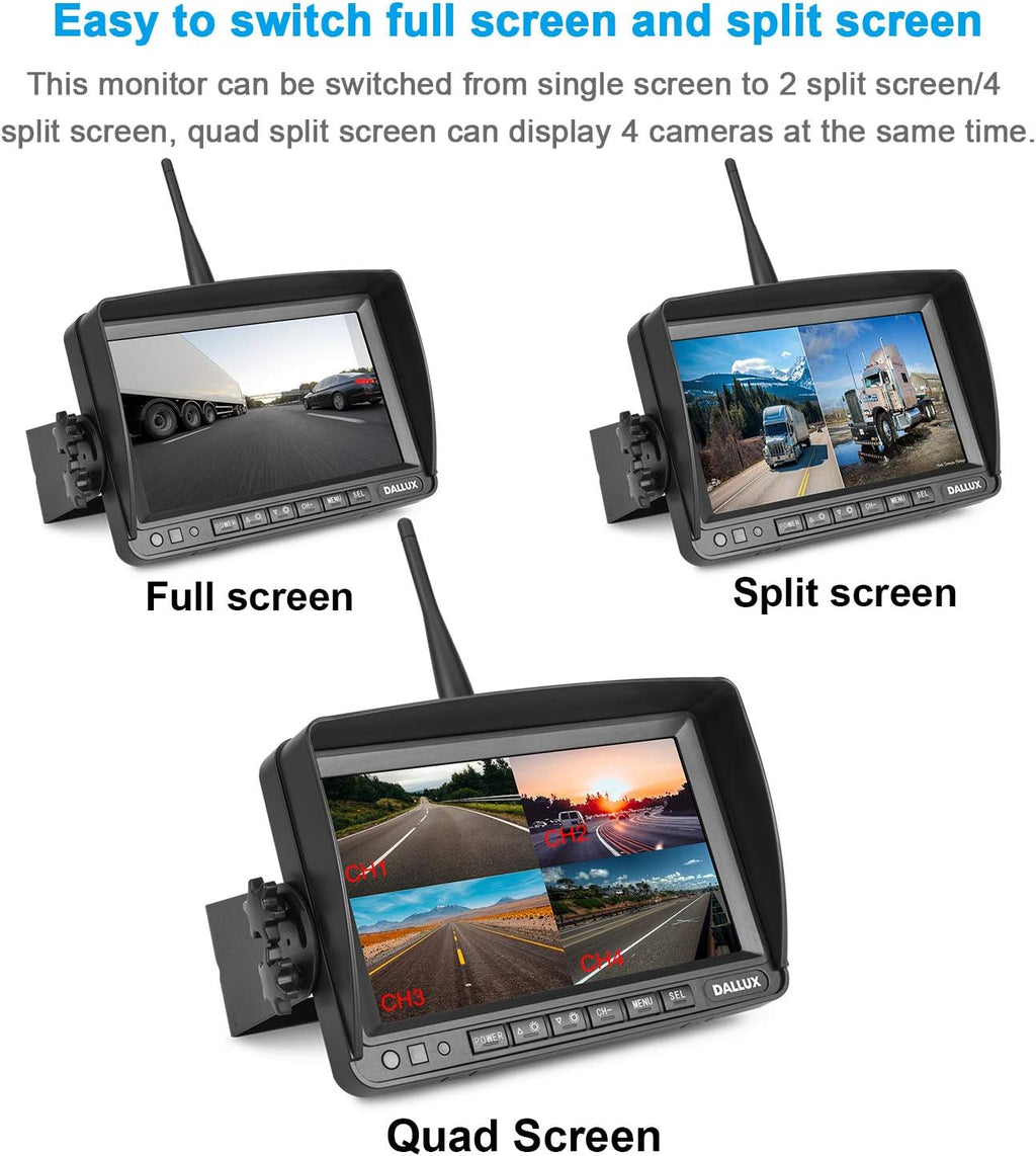 Digital Wireless Backup Camera with Night Vision M675