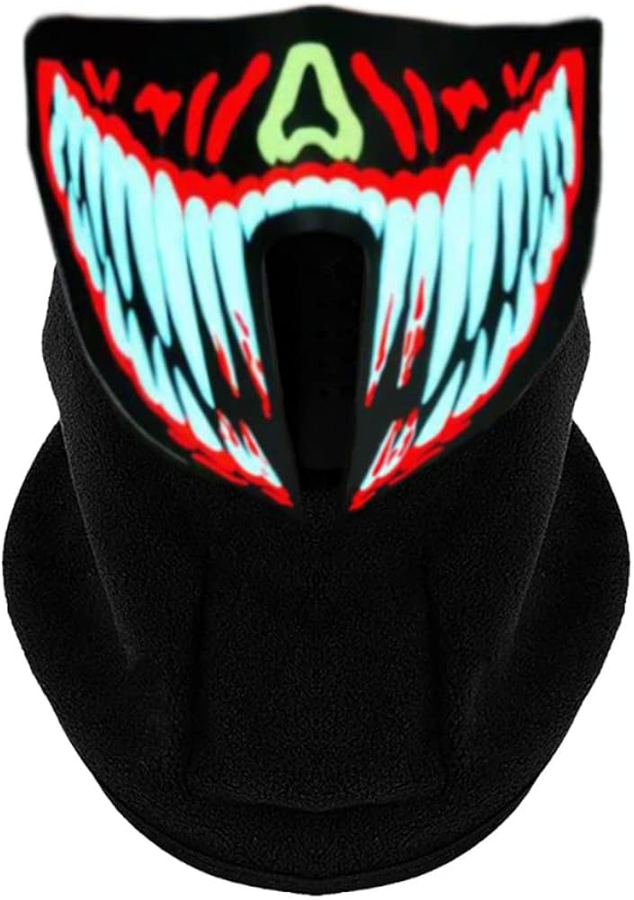 Halloween LED Light up Masks, Pack of 2 M9941