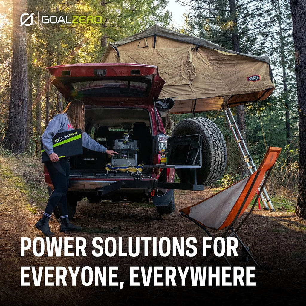 Portable Power Station, 1000 W, Solar-Powered Generator K2352