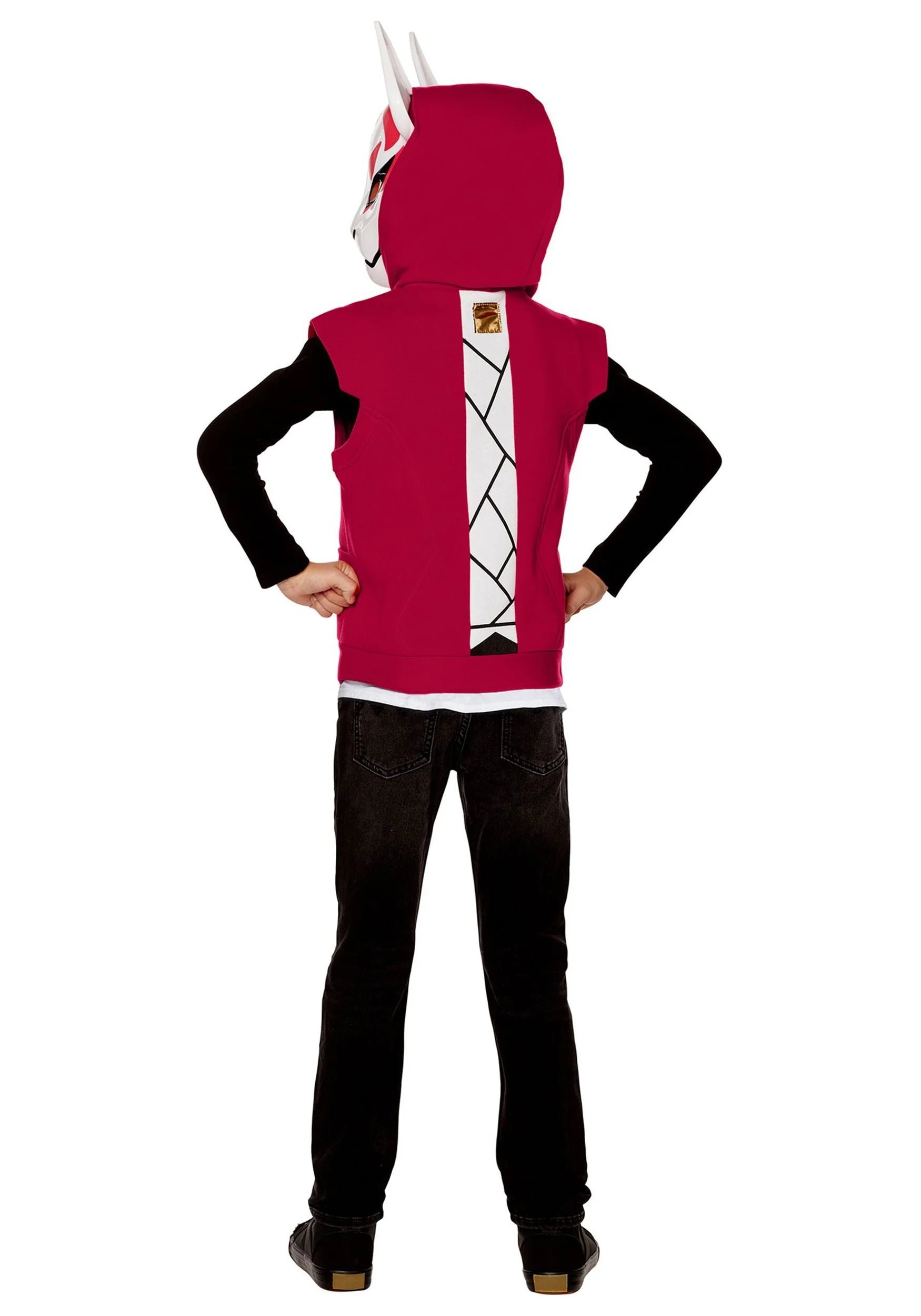 Hooded Vest Costume V730662