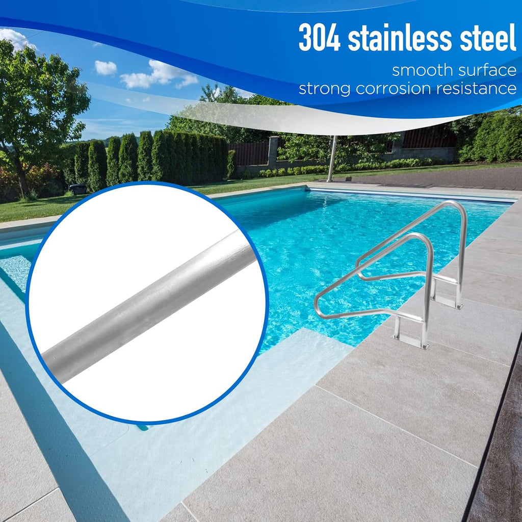 Pool Handrail 54x36 304 Stainless Steel I28237