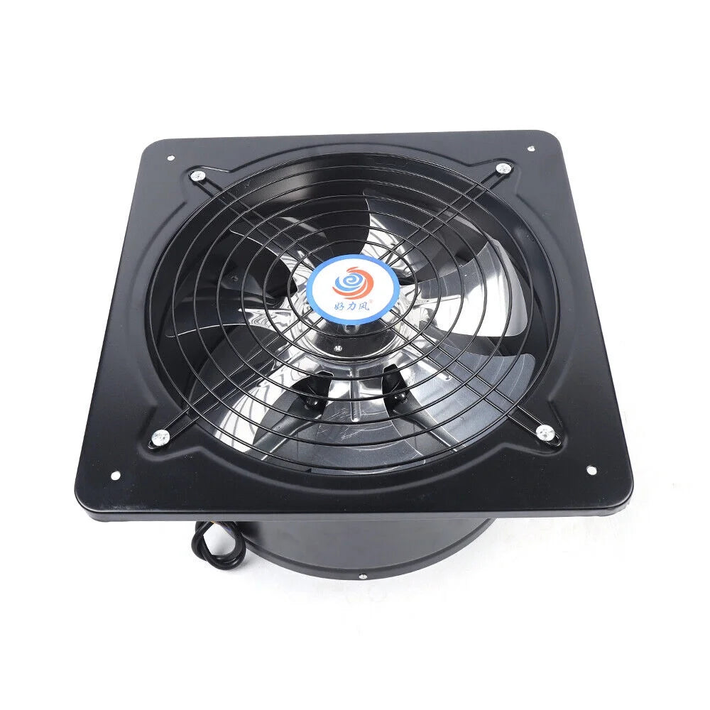 12" Wall Mounted Exhaust Fan Blower Ventilation Extractor C51596