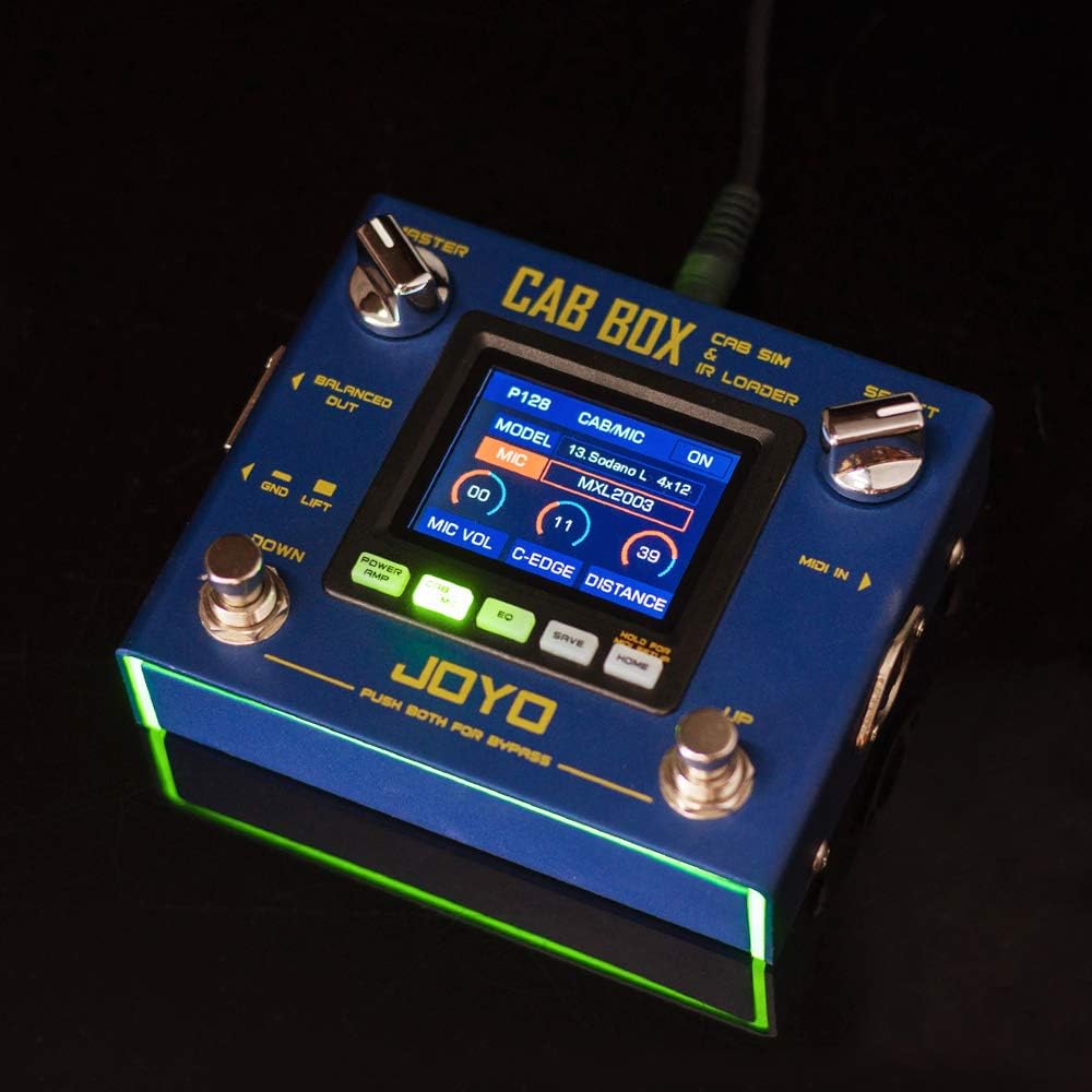 Electric Guitar & Bass Effect Pedal with Cabinet Modeling and Amp Simulator X305469