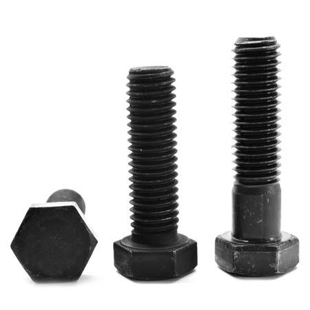 9/16 inch-18 x 2 1/2 inch Fine Thread Grade 8 Hex Cap Screw Alloy Steel Black Oxide Pk 175 B48447