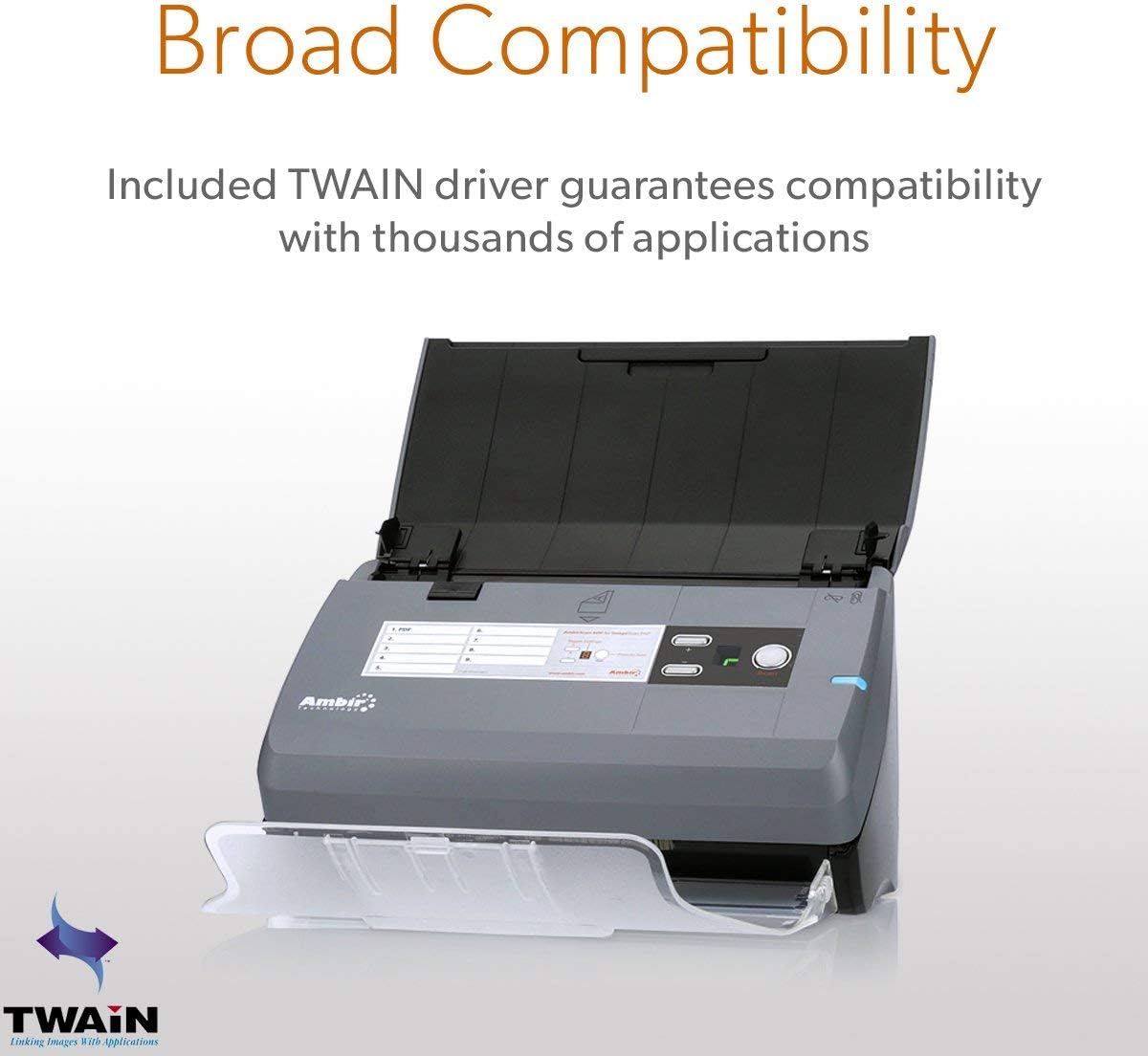 20ppm ADF Scanner for Windows PC and Mac C594