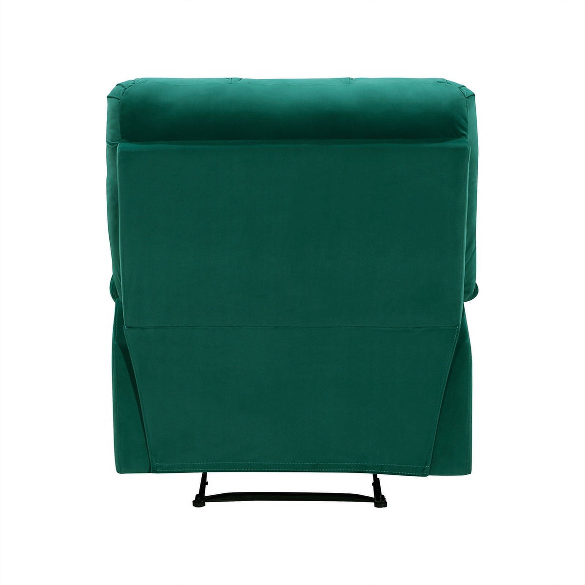 Green Velvet Manual Recliner X60891