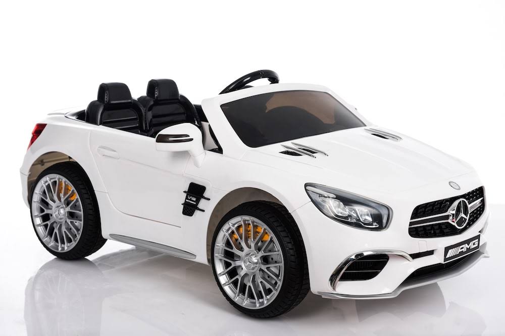 White Kids Ride on Car with Remote F25873