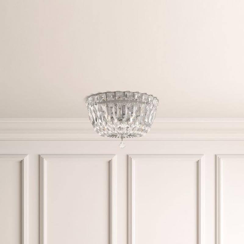3-Light Crystal Flush Mount R593