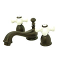 Bronze Mini Widespread Bathroom Faucet F86892