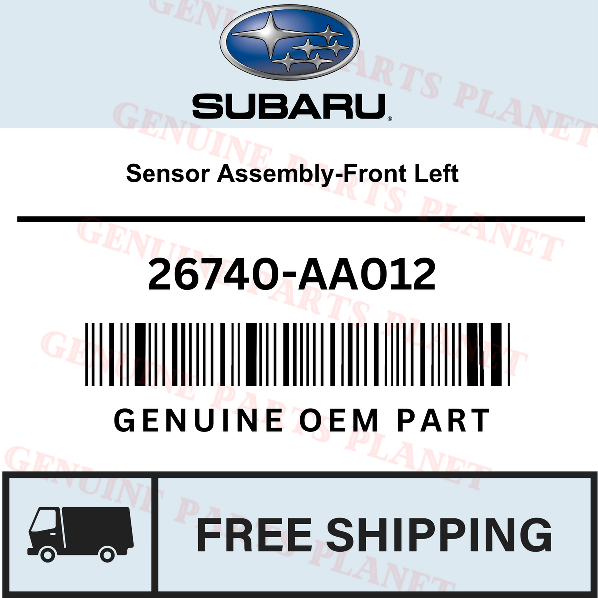 Sensor Assembly Front Left H38292