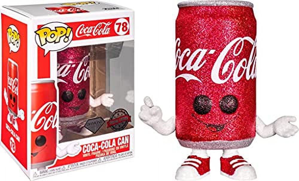 Coca-Cola Coke Can Diamond Glitter Funko POP! J2790