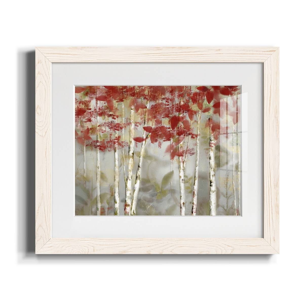 Framed Print 31X44 White T549
